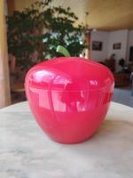 Seau à glaçons / Boîte Pomme rouge vintage (style Glaciere) 