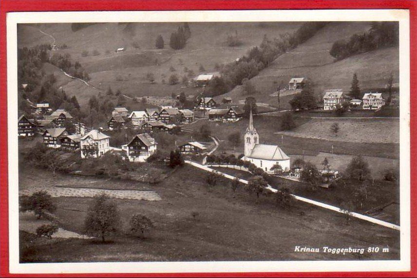 Cartoline postali: KRINAU TOGGENBURG – Usato da Grüningen venduto da Kartenlaube