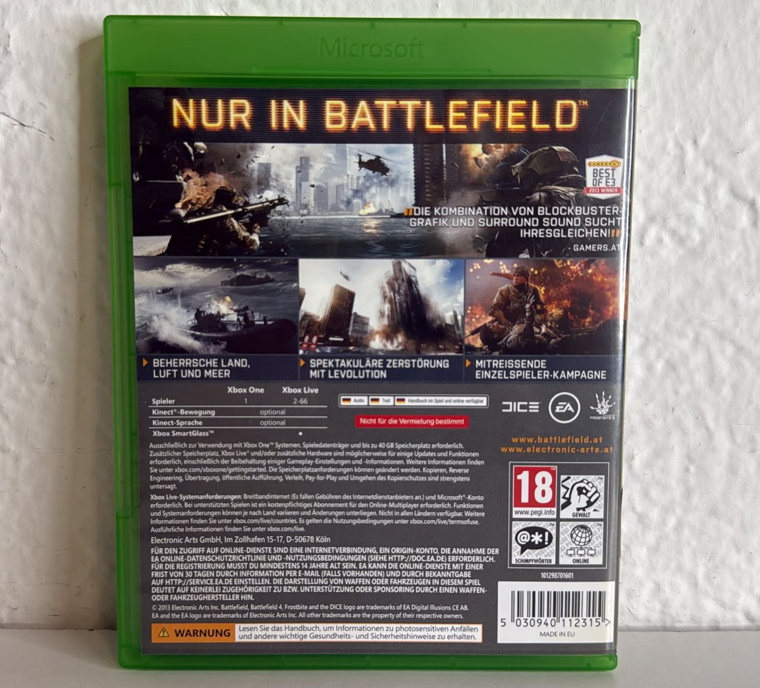 Spiele: Battlefield 4 Xbox One Spiel  – Gebraucht aus Ehrendingen von lax21 1