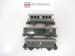 Märklin 3-tlg Wagenset DB ohne OVP Wagen Deutsche Bahn