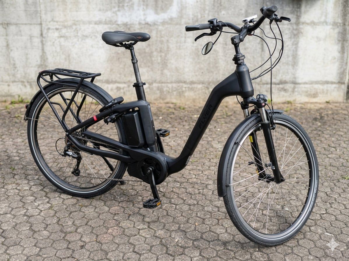 Flyer Biciclette: Ebike Flyer GoTour 5.7.00 mit nur 1200km – Usato da Liestal venduto da mykelog