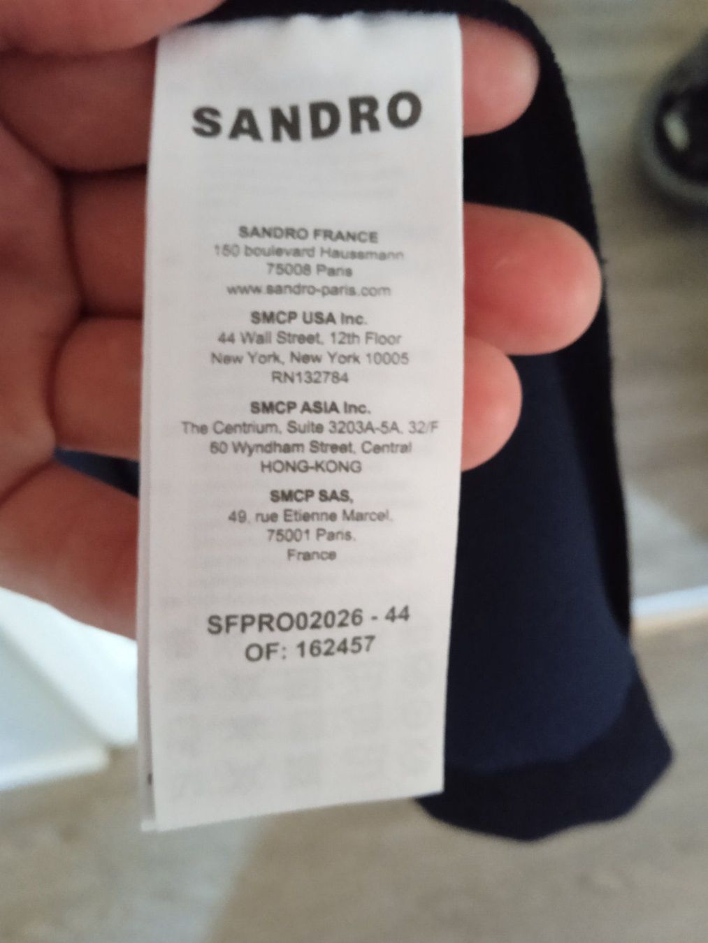 Sandro Robes: Freizeitskleid von Sandro in Marine – Neuf avec emballage d'origine à degersheim par mutti1 3