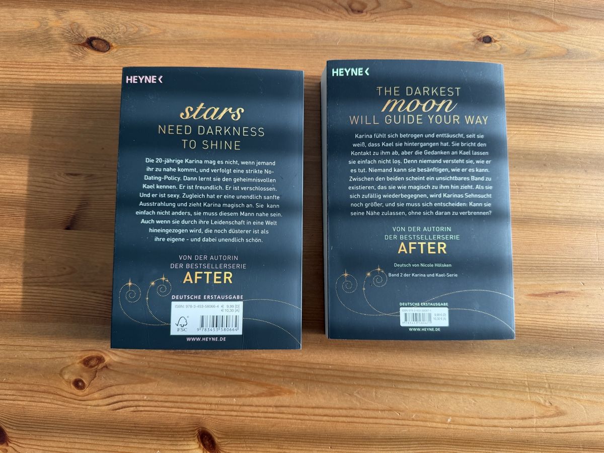 Libri: Anna Todd - The Brightest Stars - Attracted/Connected DE – Usato da Bütschwil venduto da hagy89 2