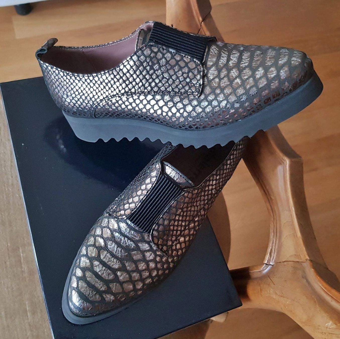 Scarpe da donna: Designer Lederschuhe von Calpierre Gr.38 – Nuovo e nell'imballaggio originale da Reinach AG venduto da innamac 2