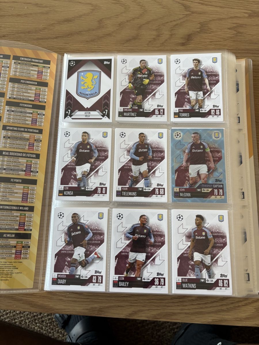 Topps Carte collezionabili: Topps Match Attax Binder 24/25 – Usato da Winterthur venduto da raf_l7dn