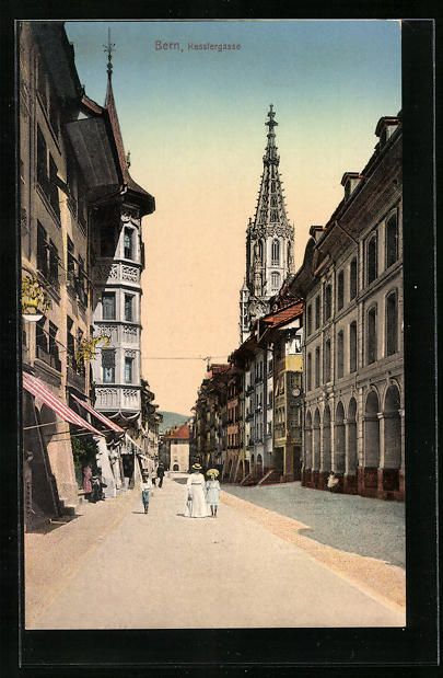 Cartes postales: AK Bern, Partie der Kesslergasse – D'occasion à Berlin par bartko-reher