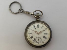 Silber-Taschenuhr 50mm läuft 800 Silber //i811