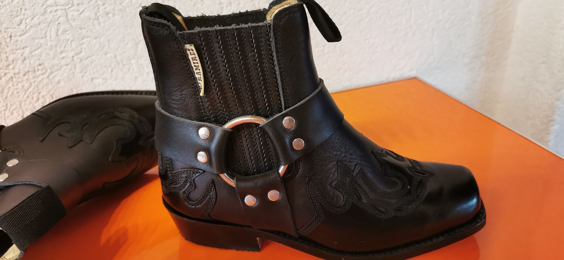 Scarpe da donna: RAMIREZ Lederstiefeletten Gr. 36  – Usato da St. Niklaus VS venduto da Distel60 5
