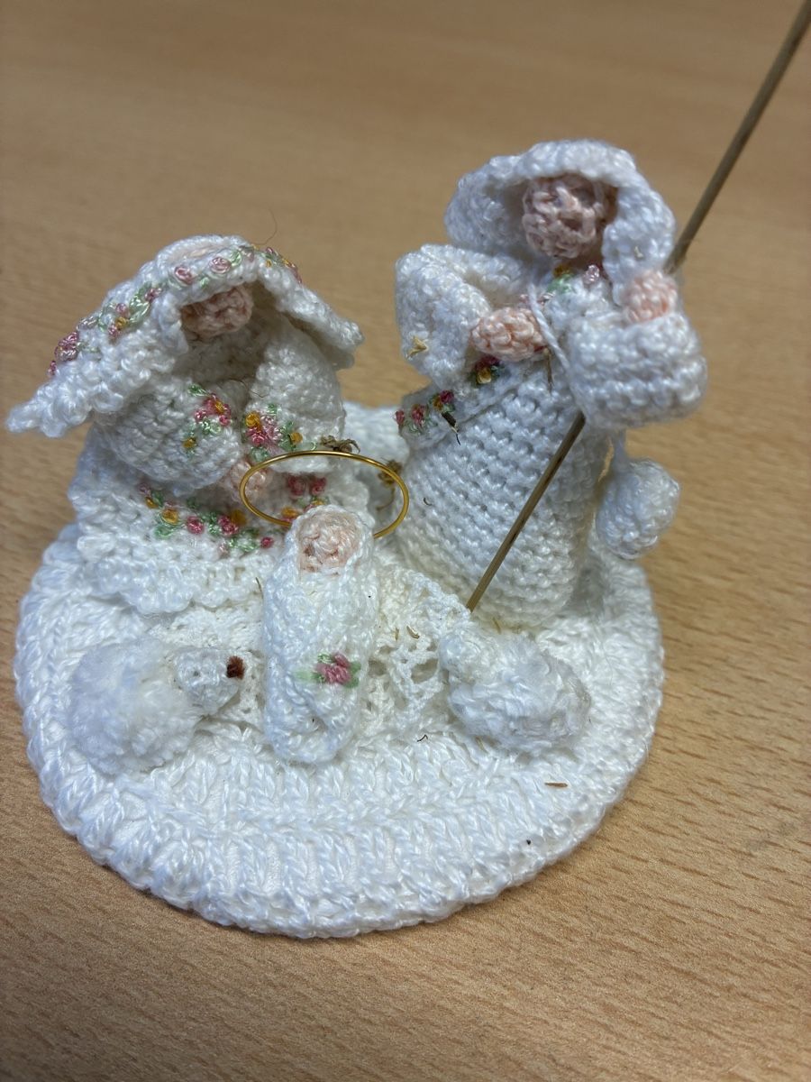 Alle Dekorationen: Krippe gestrickt – Gebraucht aus Niederuzwil von Miami1999 1