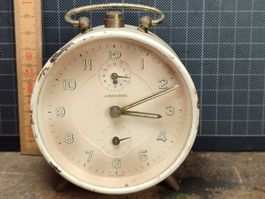 Wunderschöner alter Wecker Nr. 170 Junghans mit Patina