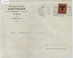 J10 Mi. 143 St. Gallen 23.1.1919