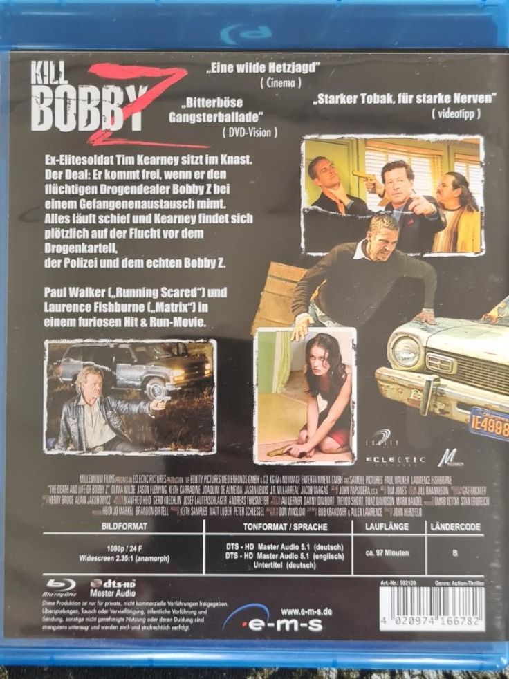 Tutti i DVDs: Kill Bobby Z – Nuovo (secondo la descrizione) da Oberkirch LU venduto da ThE_CoLLecTor666 1