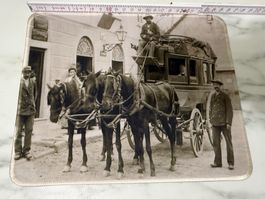 Mousepad vintage diligenza Ufficio postale Acquarossa Blenio