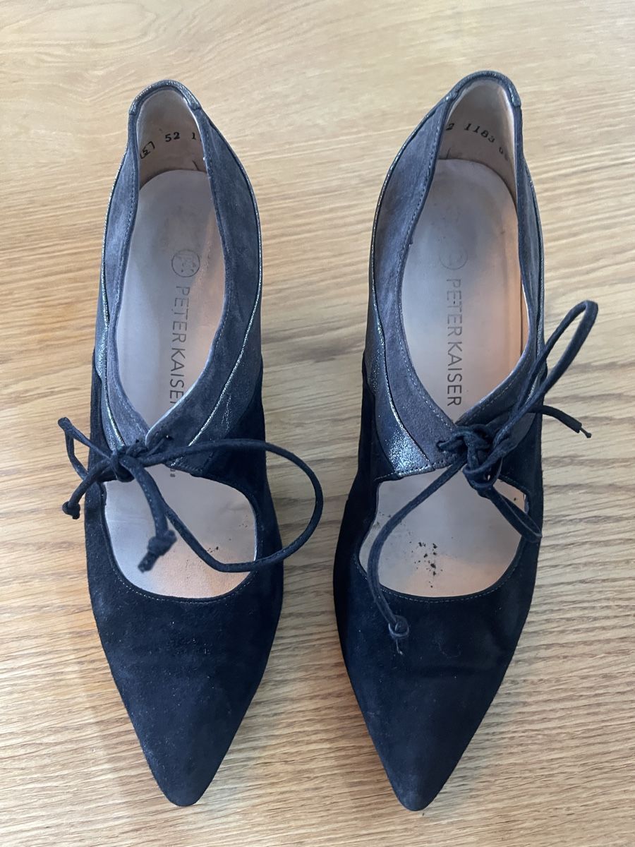 Kaiser Scarpe da donna: Pumps, Schwarz-Silber von Peter Kaiser – Usato da Maur venduto da Bluesan 3