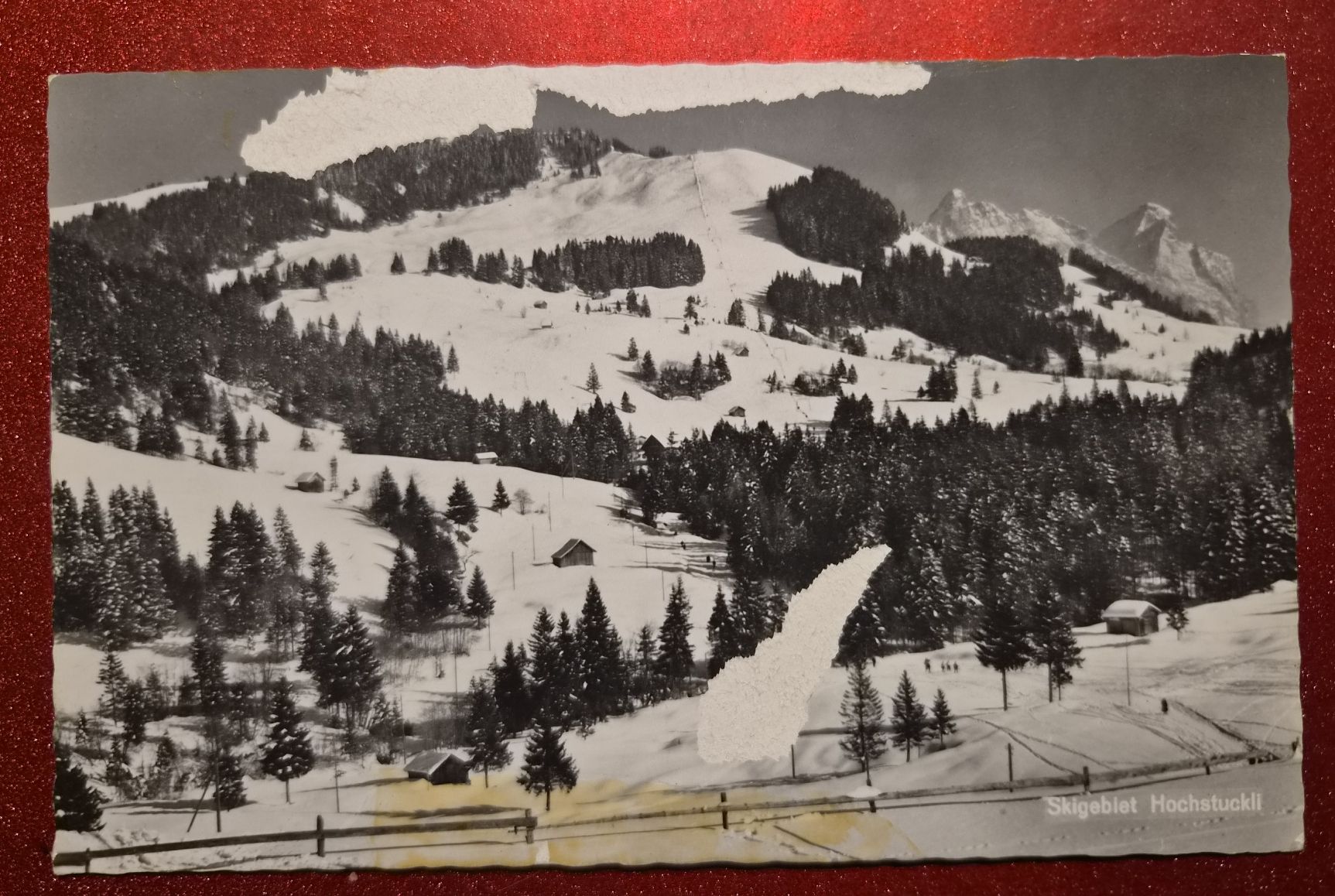 Cartoline postali: Skigebiet Hochstuckli 1968 – Usato da Melchnau venduto da Fishel