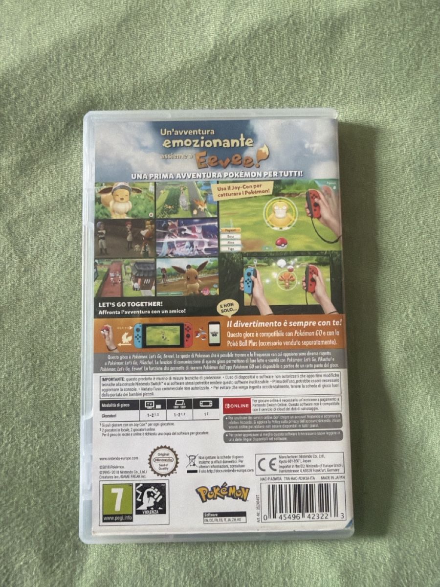 Giochi: Pokemon let’s go Eevee – Usato da Sementina venduto da bru_vpp5 2