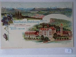 AK Kurhaus Frohburg bei Olten gelaufen 1910