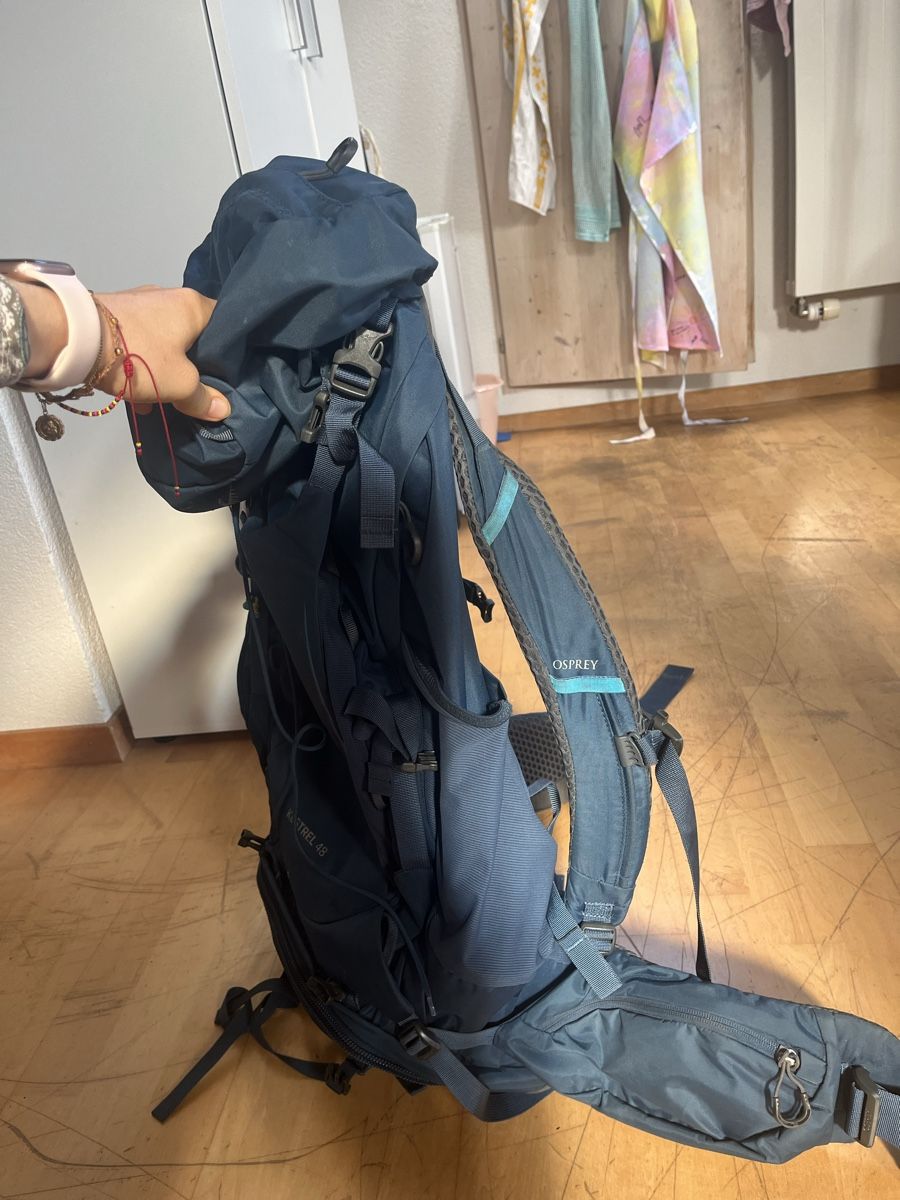 Osprey Zaini: Osprey Kestrel 48 Rucksack – Usato da Bern venduto da kim_txn9 3