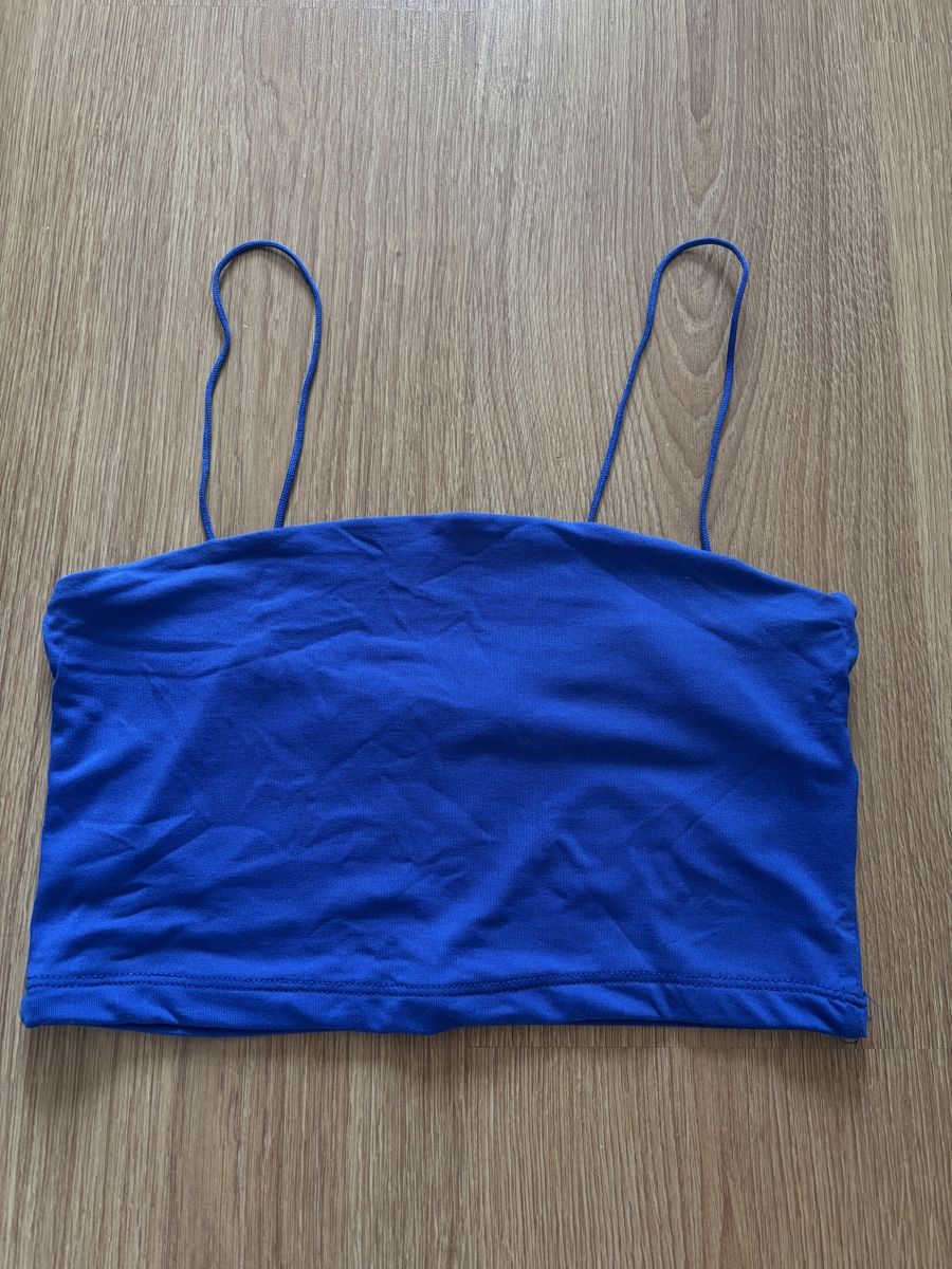 Bershka Tops: Bershka Top, Grösse M, Blau – Neu (gemäss Beschreibung) aus Solothurn von amelie.br