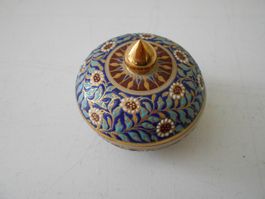 Deckoschale Cloisoné ca. 6 cm Durchm.
