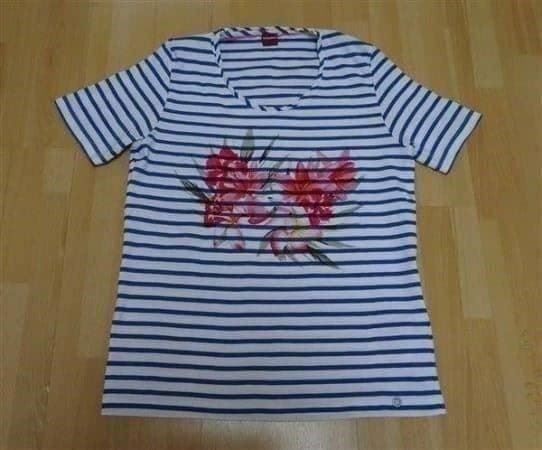 T-Shirts: Olsen - Shirt - gestreift - Gr. 40 – Gebraucht aus Zofingen von Justizia_01