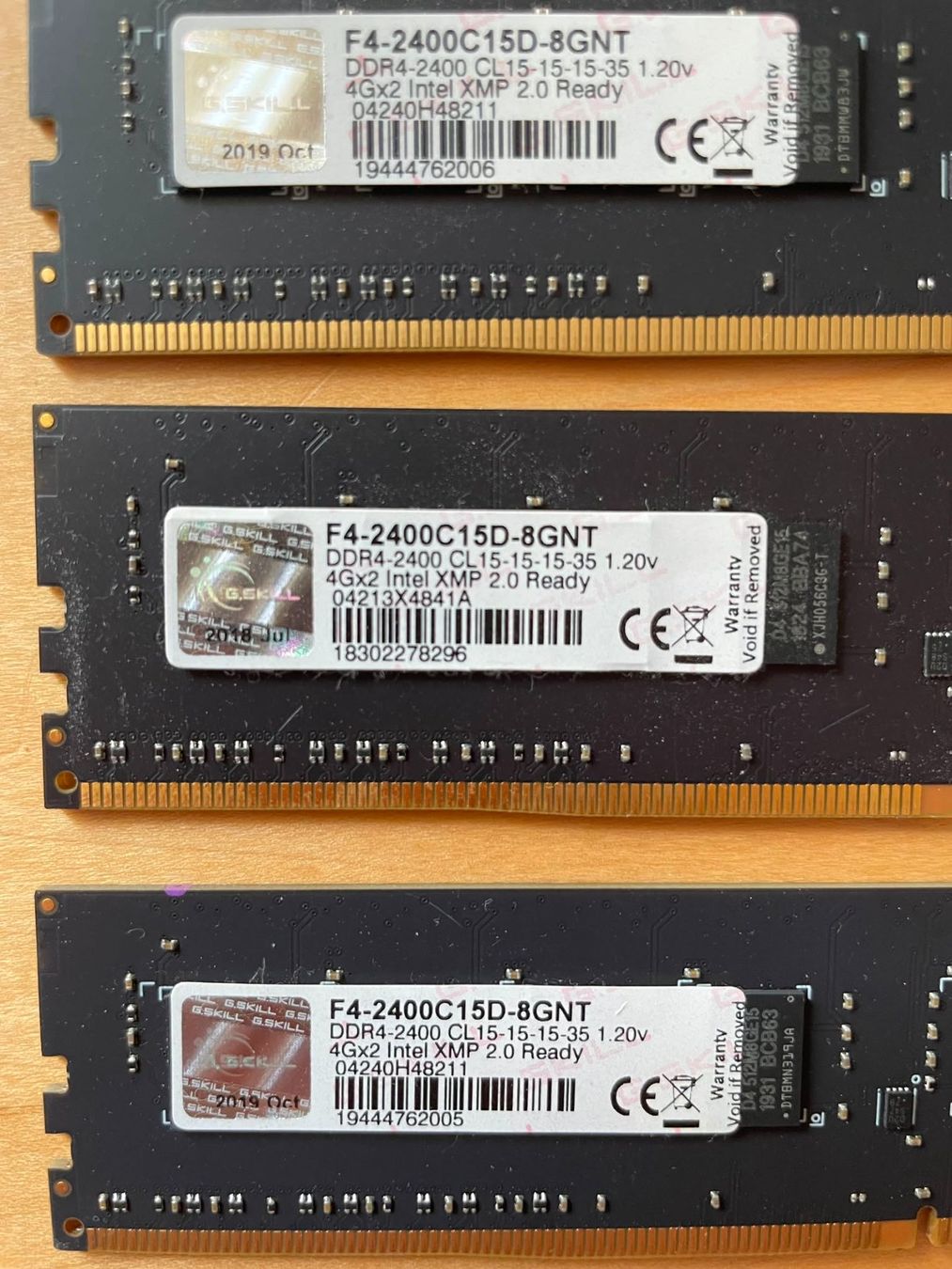 Dischi rigidi: 4x G-Skill RAM à 4GB – Usato da Altstätten SG venduto da jan_8rpv 1