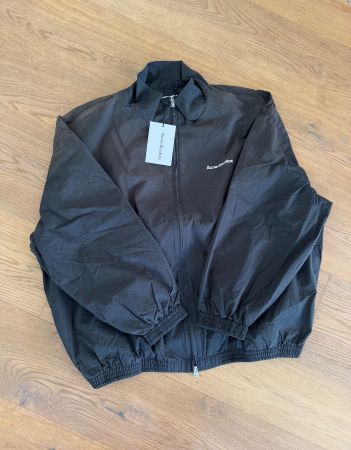 Acne Studios Wind Breaker Jacke, Gr. L, Farbe schwarz