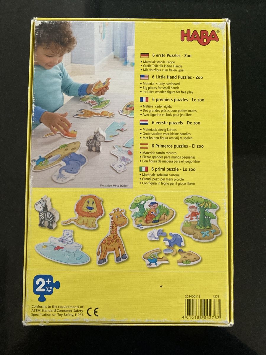 Haba Puzzles: 6 erste Puzzle – D'occasion à Röschenz par rah_8hkj 1