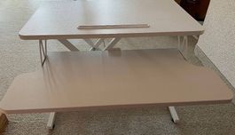 Schreibtischaufsatz höhenverstellbar