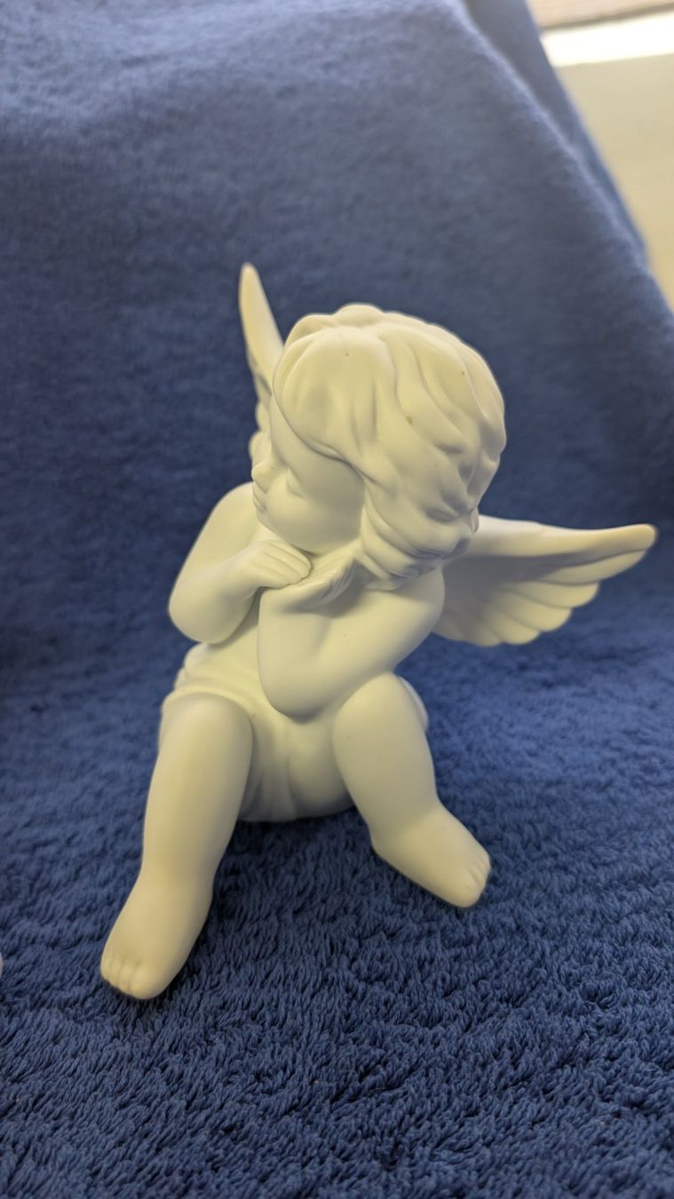 Rosenthal Statuette: Engel von Rosenthal im Doppelpack – Usato da Ittigen venduto da stoney63 2