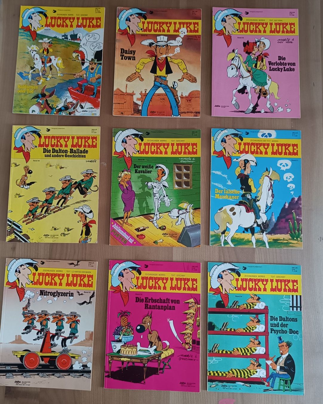 Comics: Lucky Luke 9 Hefte 39-54 – Gebraucht aus Läufelfingen von papagena02