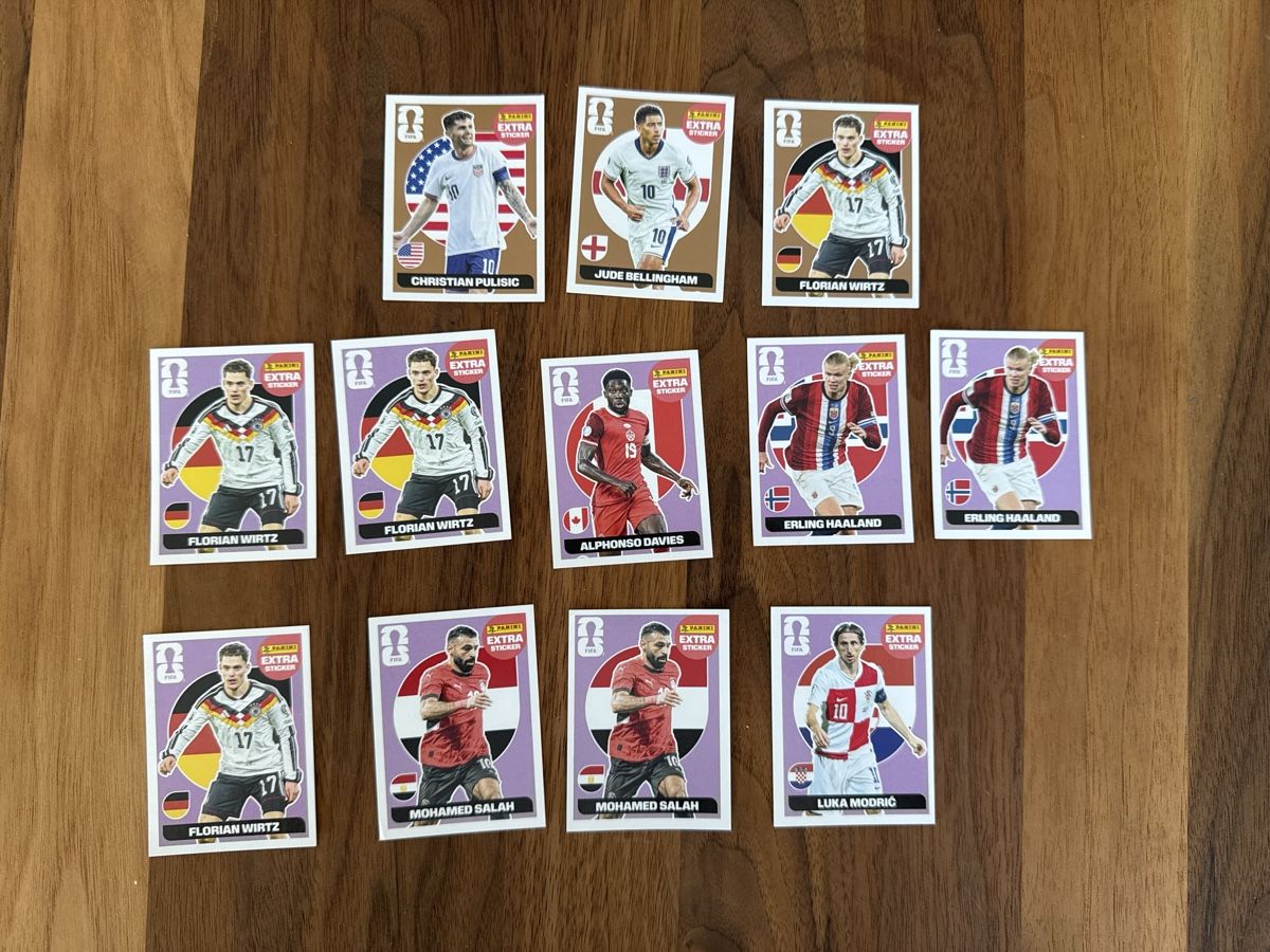 Panini Sammelbilder & Trading cards: Extrasticker 2026 – Neu (gemäss Beschreibung) aus Stachen von Volpe3