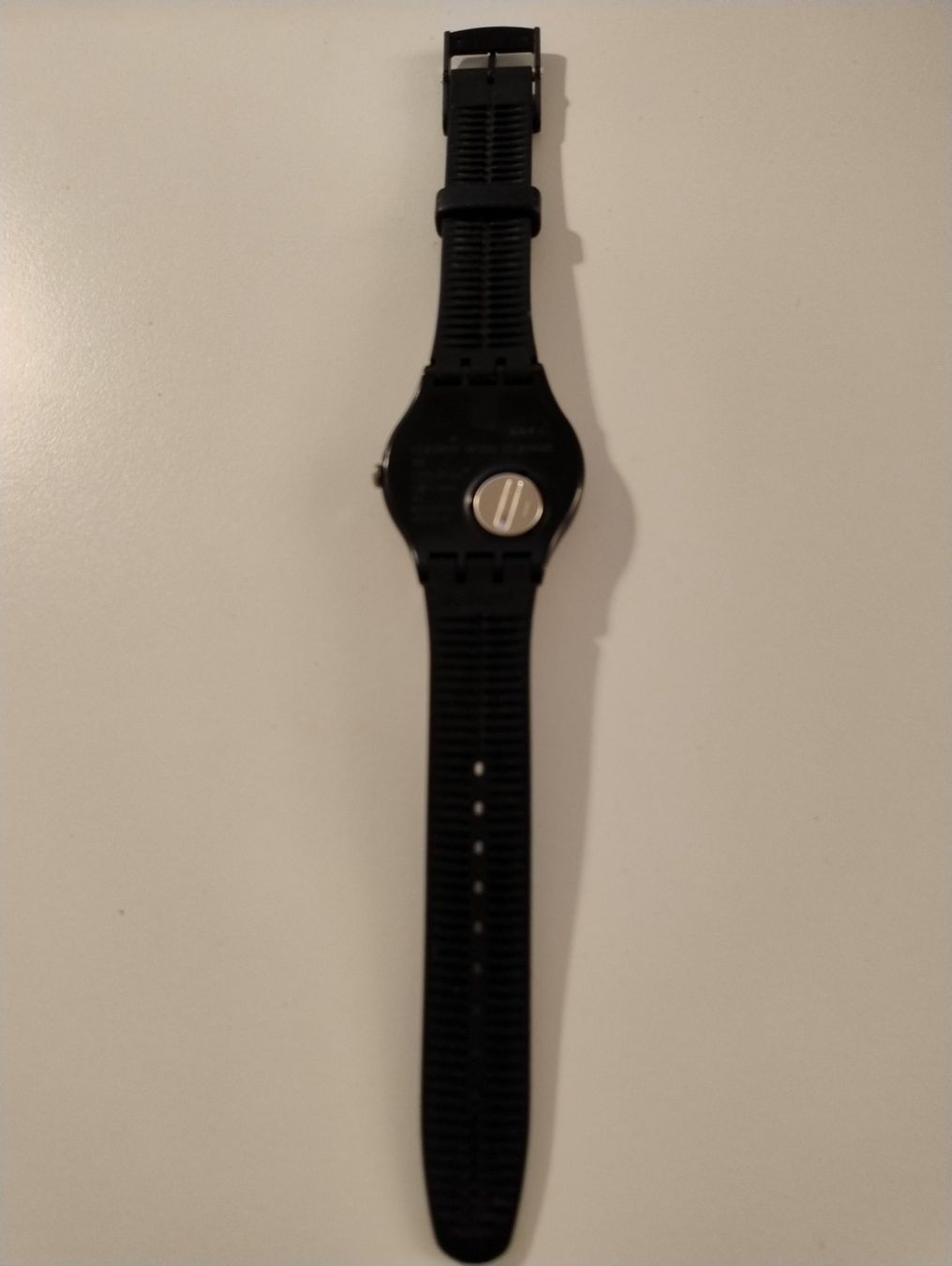Swatch Uhren: Swatch schwarz 43mm – Gebraucht aus Hinterkappelen von sonicbits 2