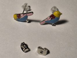 Ohrstecker Vogel Neu 🪽 Ohrring 