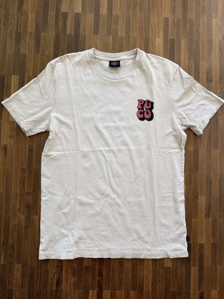 T-shirt: P&CO logo T-Shirt cream / Small – Usato da Zürich venduto da Anil_sag