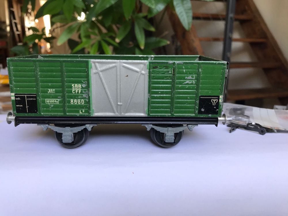 Buco Trains électriques: buco 8660, hochbordgüterwagen der SBB – D'occasion à liestal par makai05