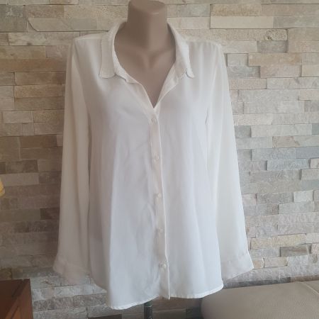 Chemise femme à col en sequin Gr. M