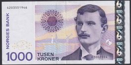 Norwegen 1000 Kroner 2004