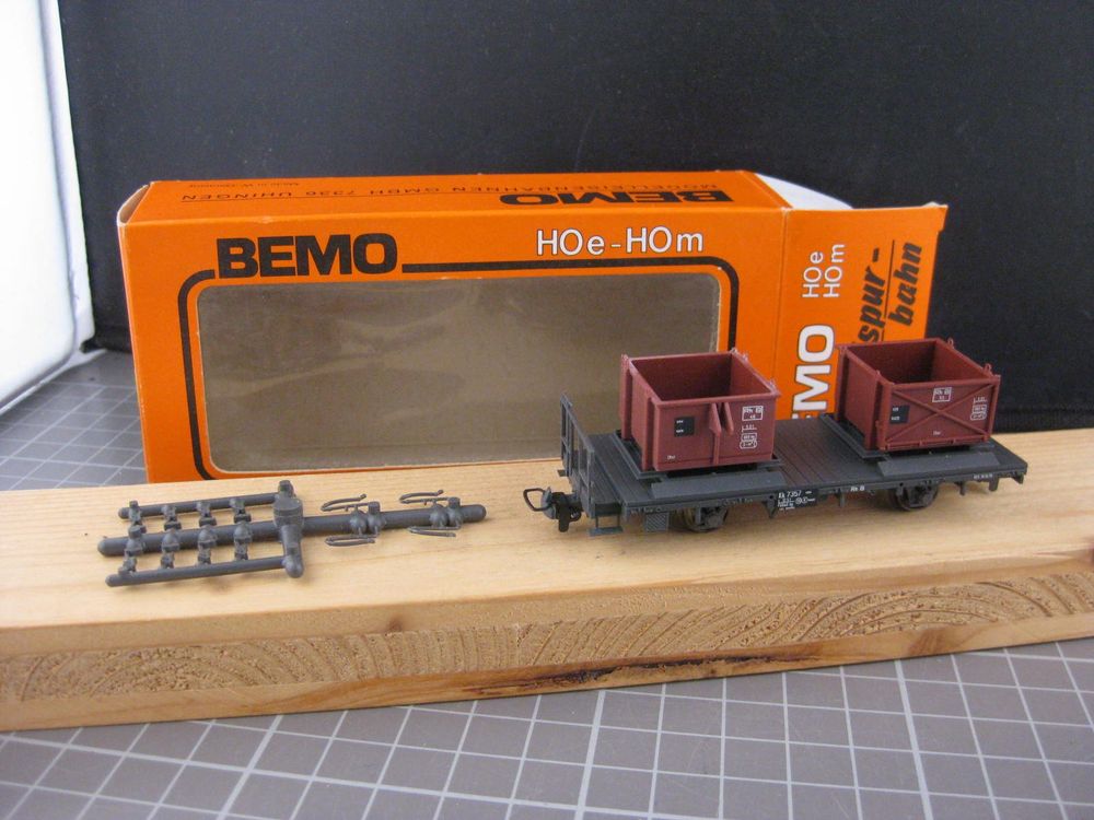 Bemo Modelleisenbahnen: Bemo 2058 RhB Kk 7357, in OVP, . – Neu und originalverpackt aus Malters von Marosko