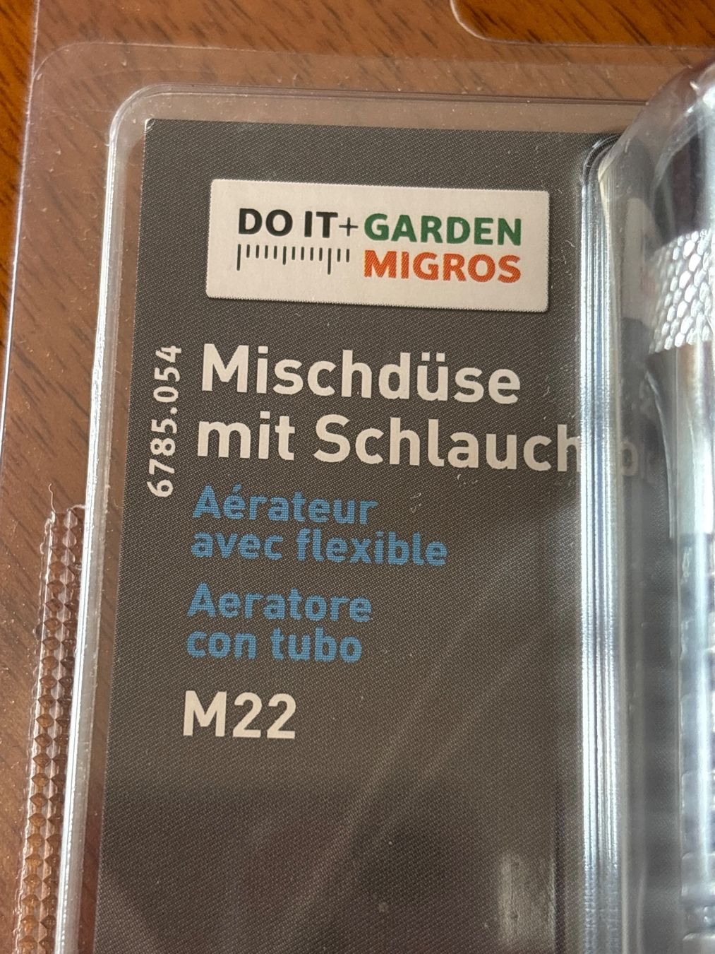 Rubinetteria: Mischdüse mit Schlauch NEU – Nuovo e nell'imballaggio originale da Genève venduto da Livsonman 1