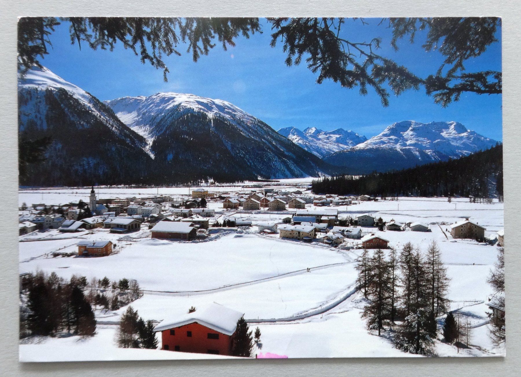Cartoline postali: Bever, 1714 m, Oberengadin – Usato da Fétigny venduto da Billy2miny