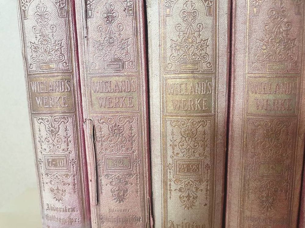 Livres: Wielands Werke, antike Sammlung ca. 1880 – D'occasion à Mauren par lotus_46 2