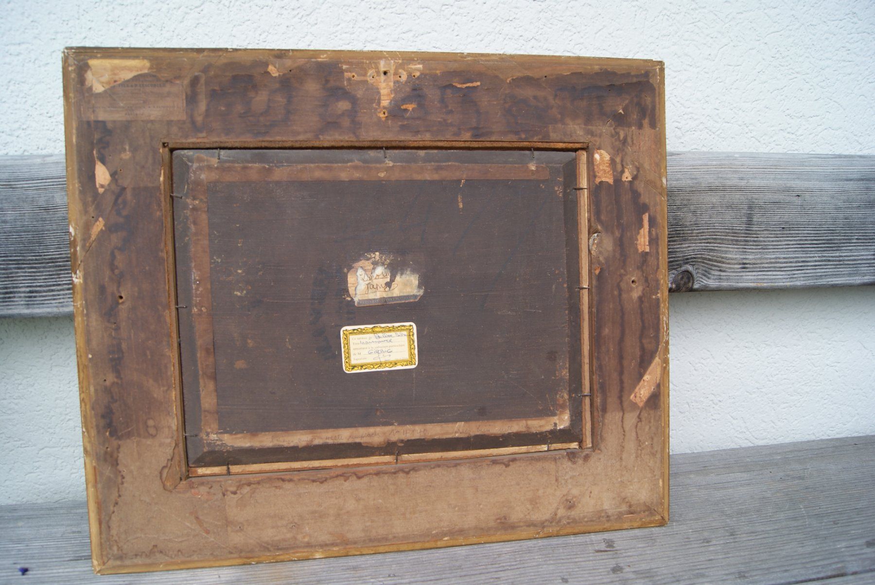 Gemälde: "La naissance" , Gemälde J. Bibron Belloc – Gebraucht aus Schafisheim von ds.roth 1