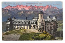 Hotel Rigi-Kulm (LU/SZ) Berner Alpen-Panorama - 1915