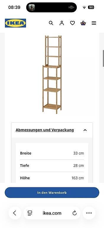 Ikea Regale: IKEA Badezimmerregal – Neu (gemäss Beschreibung) aus Basel von janapuehringer 2
