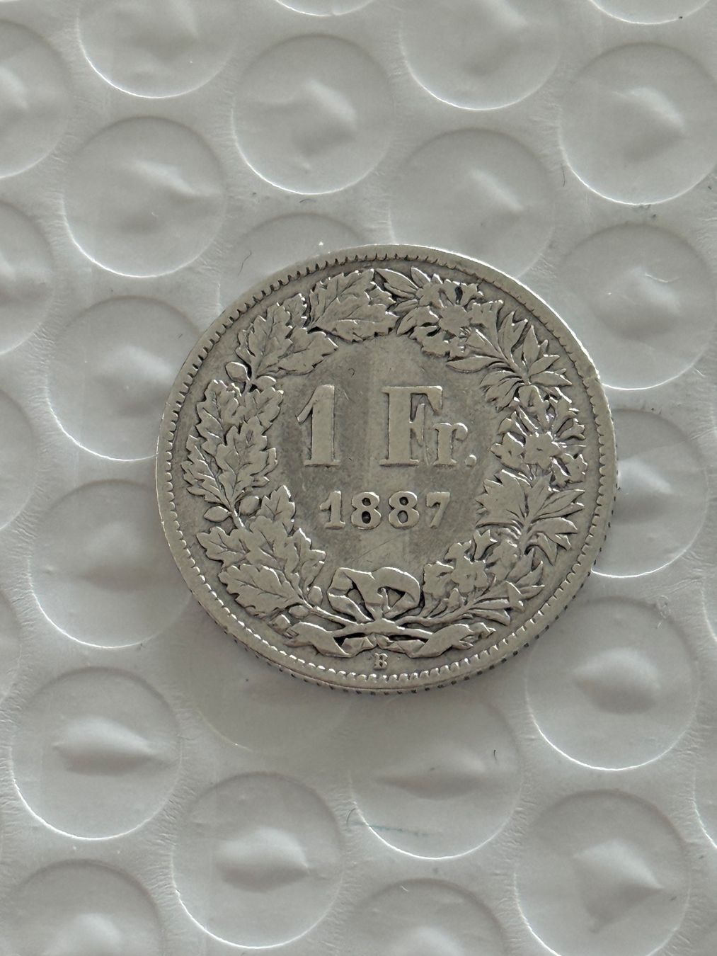 Tutti le monete: 1 Franken 1887  Rar – Usato da Wallisellen venduto da SWISS_SILVER1 1