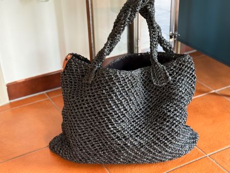 Borsa in rafia “hand Made”