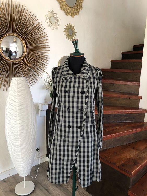 Manteau Doudoune Noir Marithé & François Girbaud Taille 38 - Occasion Très Bon état