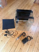 Aquarium Zubehoer Set mit LED Lampe Heizstab und Filter