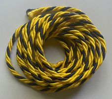 Kordel Gelb-Dunkelblau Neu, 315 cm